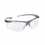 Safety Spectacles, Smoke Frame, Clear Lens_noscript