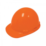 Dom Cap Style Hard Hat, Sure-Lock, Orange