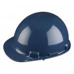 Dom Cap Style Hard Hat, Pin-Lock, Navy Blue