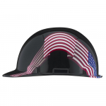Dom Ratchet Hard Hat, Canadian and USA Flag_noscript