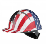 Dom Ratchet Hard Hat, Eagle on USA Flag