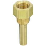 Stepped Brass Thermowell with 6" Steam_noscript