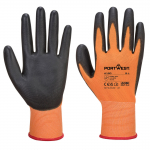 PU Palm Glove Orange/Black L_noscript