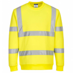 Eco Hi-Vis Sweatshirt Yellow 4XL_noscript