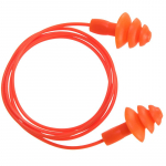 Reusable Corded Ear Plugs Orange (50 pairs)_noscript