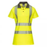 Comfort Pro Women's Polo Shirt Yellow/Grey XL_noscript