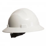 Premier Full Brim Hard Hat White_noscript