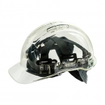 Peak View Hard Hat Vented, Clear