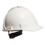 Safety PRO Hard Hat Vented White_noscript