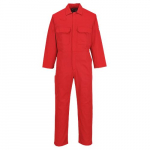 Bizweld Flame Resistant Coverall, Red, 2X-Large_noscript