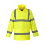 190T Essentials Hi-Vis Rain Jacket, Yellow / M