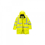 300D High Visibility 7 in 1 Traffic Jacket_noscript