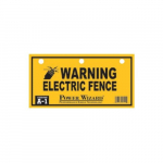 "Electric Fence" Warning Sign_noscript