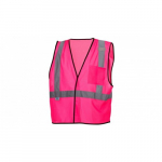 Pink Mesh Vest - Non-ANSI, L-XL