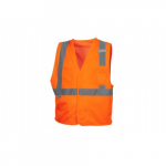 Type R Class 2 Hi-Vis Orange Safety Vest, 3XL_noscript