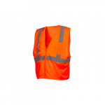 Type R Class 2 Hi-Vis Orange Safety Vest, XXL