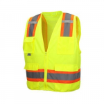 RVZ24 Hi-Vis Lime Safety Vest