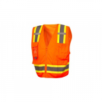 Type R Class 2 Hi-Vis Orange Safety Vest, 3XL_noscript
