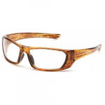 Outlander Clear Glasses with Caramel Mixed Frame