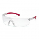 Clear Anti-Fog Lens with Pink Temples
