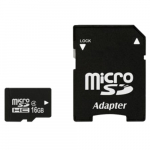Micro SD Memory Card, 16GB{part}