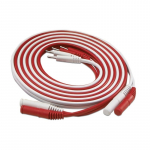 6 Foot Red and White Lead Cord SetA1717A