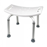 Shower Chair without Back, 300lb Weight Capacity
