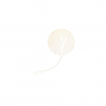 3" White Cloth Round Electrode