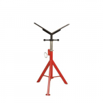 Superjack Pipe Stand with V-Head, 16"