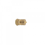 BS10 Brass Coupler Male Tip w/ Viton Seal