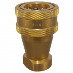 BS10 Brass Coupler Body with Nitrile Seal
