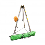 7' Adjustable Tripod Kit with 65' Material Winch