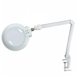 LED Magnifier, 5 Diopter, 5" Glass Lens