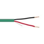 AWG Green Solid FPLP Plenum Fire Alarm Cable, 1000 ft