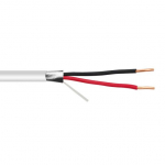 FPLR Shielded Fire Alarm White Cable, 1000 ft_noscript