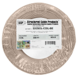 Solid Copper PVC Security Alarm Cable, Beige_noscript