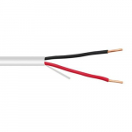 2c/22 Awg Solid Pvc, White