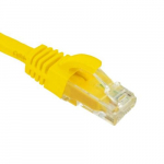 25 Ft - Cat6 UTP Patch Cable, Yellow_noscript