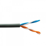 Lan Cable Cat3 2 Pair UTP, 24 AWG, PVC Gray - 1000 Ft_noscript