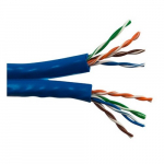 Cable Cat5e Siamese, Blue, 1000 ft Spool_noscript