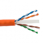 Cat6 Unshielded LSZH Cable, Orange, 1000 ft_noscript