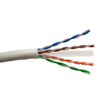 Cat6 Unshielded LSZH Cable, White, 1000 ft_noscript