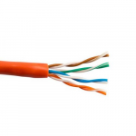 Enhanced UTP Cable, 350MHz, 24 AWG BC, Orange, 1000ft_noscript