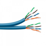 Cable Siamese 2x Hdbaset Enhanced 350mhz 24 AWG, Blue_noscript
