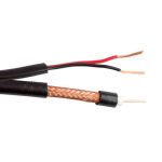 RG6/U 95% Coax Cable, FR-PVC - Black Jacket_noscript