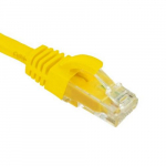 Cat5e Patch Cable, 350 Mhz, 2Ft/60cm, Yellow_noscript