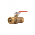 1" x 1" x 1/8" NPSM Ball Valve with Drain/Vent