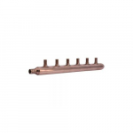 Copper Manifold with Barb Branches, 6 Port Closed22787