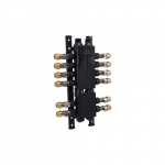 12 Port Home Run Manifold with Brass ValvesPM012SB