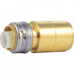 1-1/2" x 1" Brass Push Fitting ReducerUXL124128